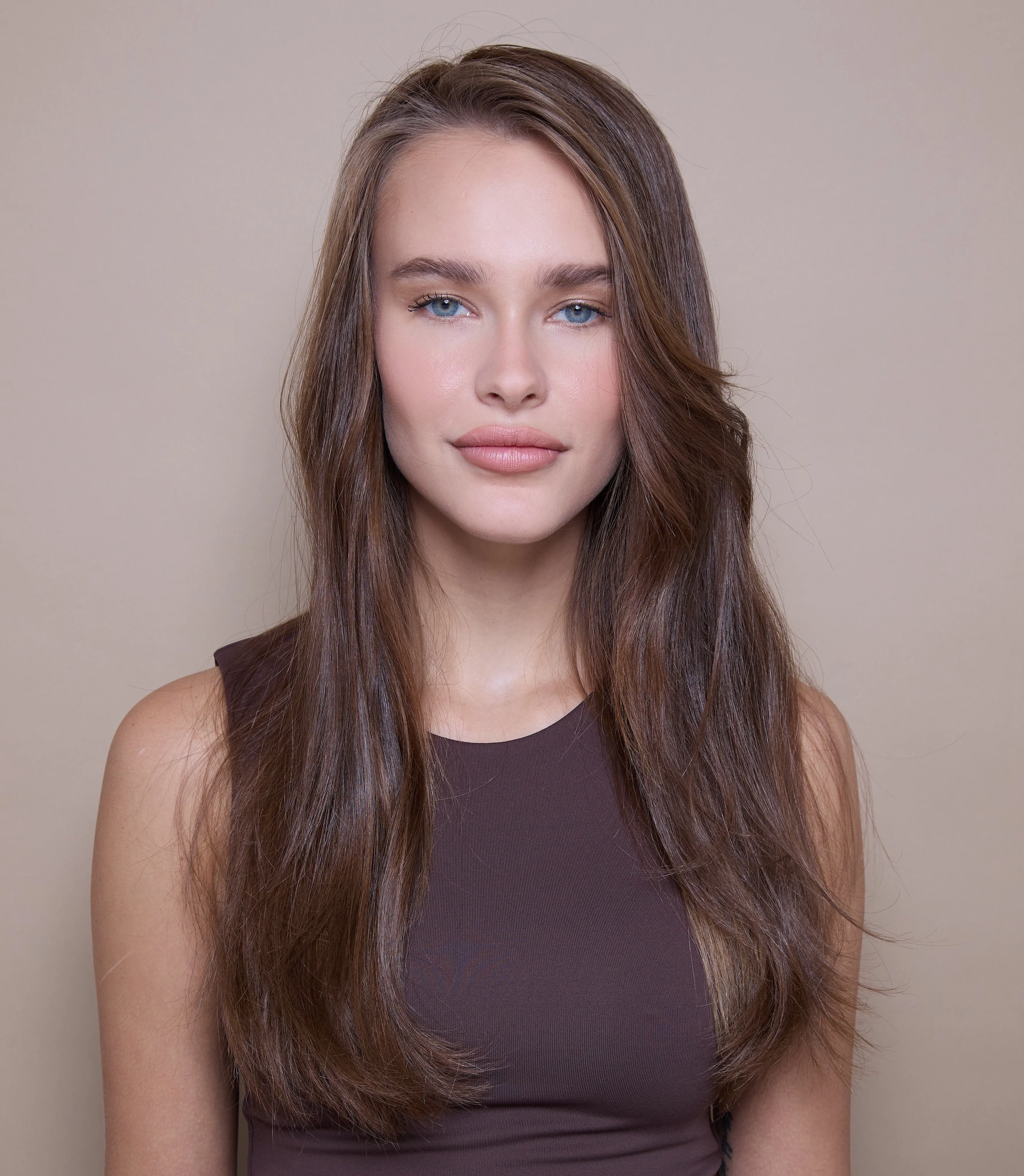 Light brown topper
